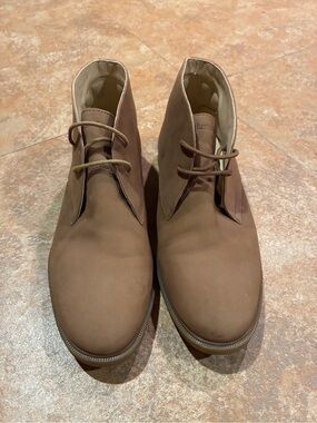 Hush Puppies Womens Tan Brown Chukka Boots